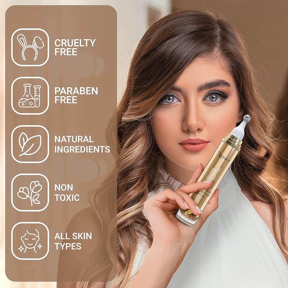 Amazon.com: Under Eye Cream with Caffeine, Hyaluronic Acid